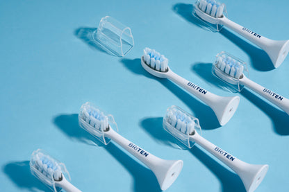 BRITEN toothbrush replacement brush head close-up