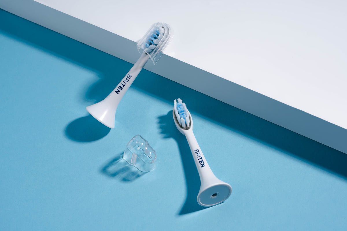 Refill brush heads for the BRITEN sonic electric toothbrush