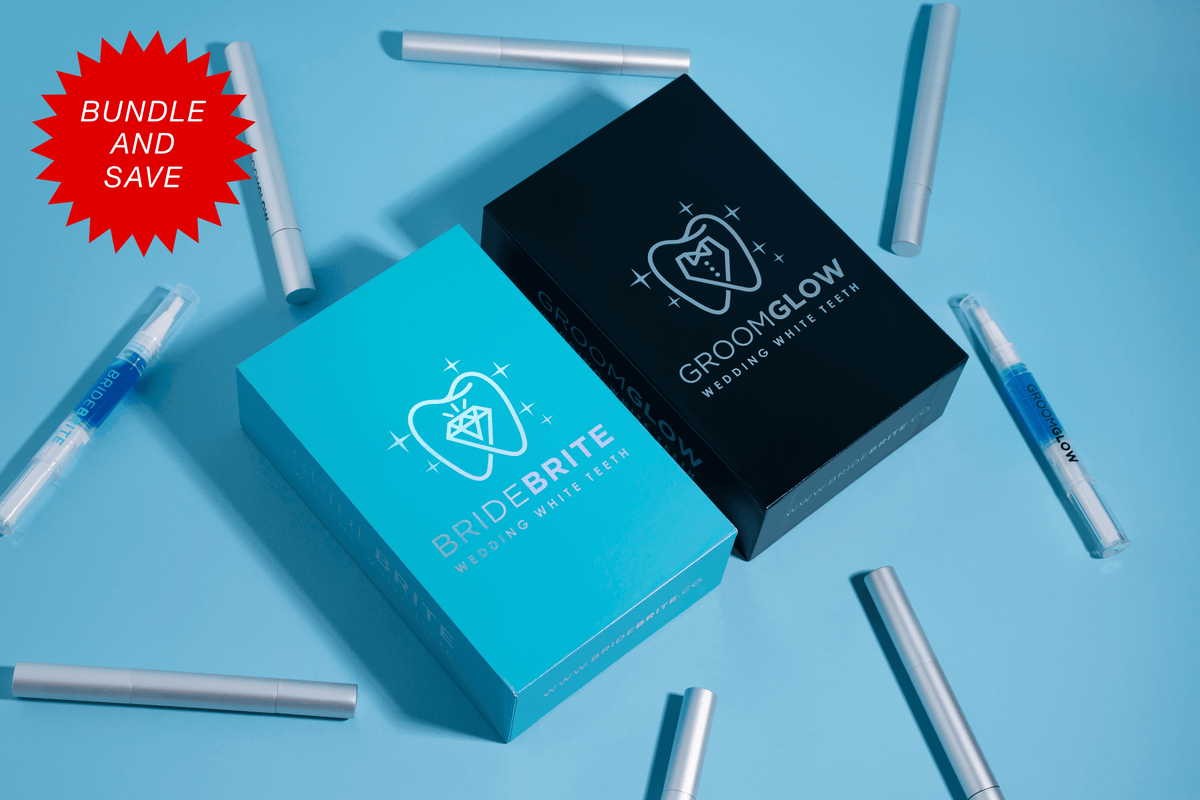 BRITEN Couple's Whitening Bundle with Bride Brite and Groom Glow kits